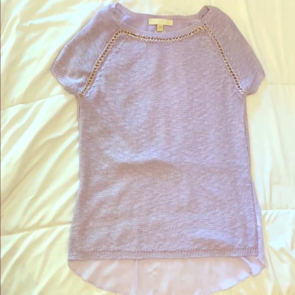 Women lavender top